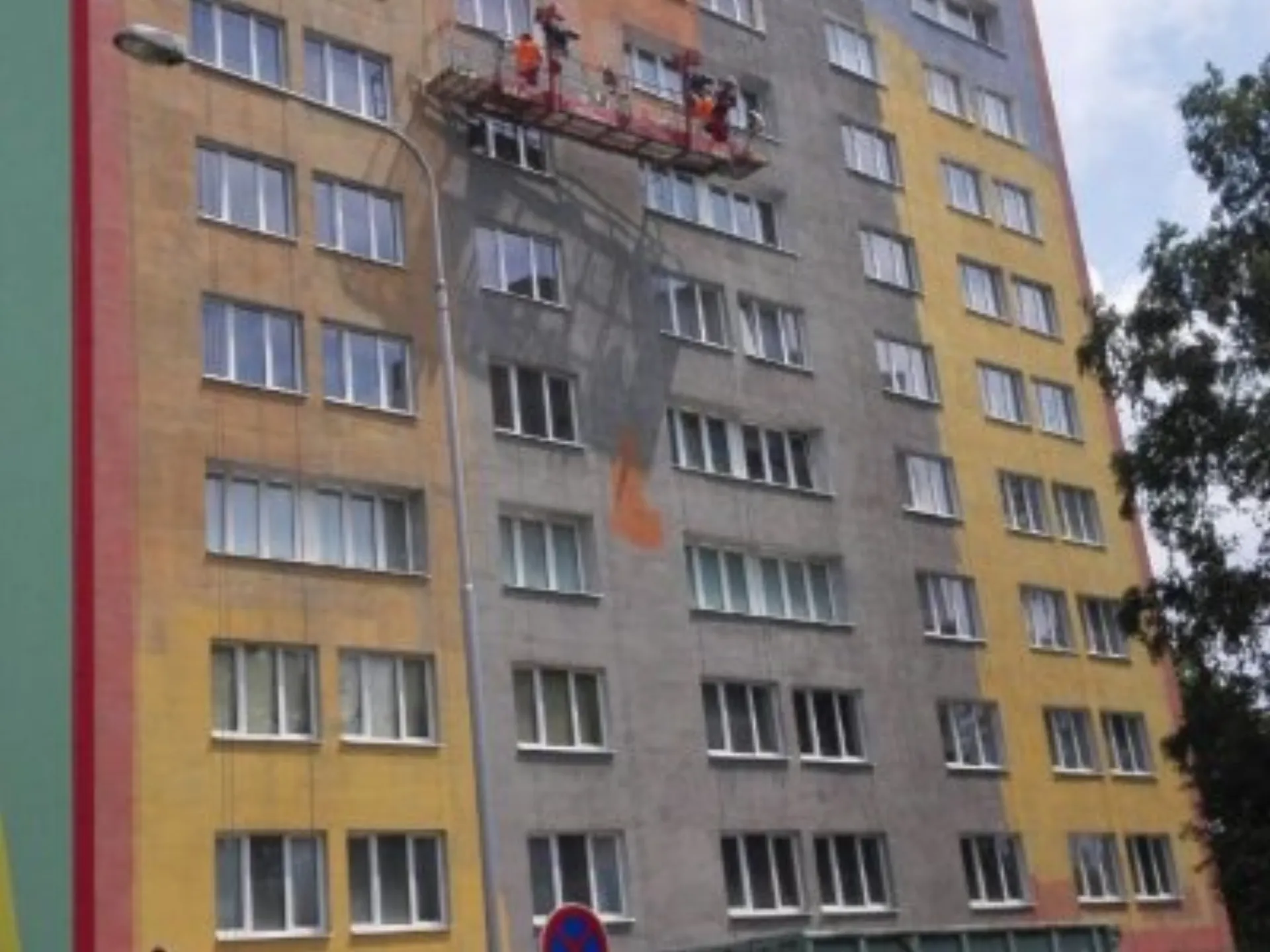 Rekonstrukce věžového domu OV - 10