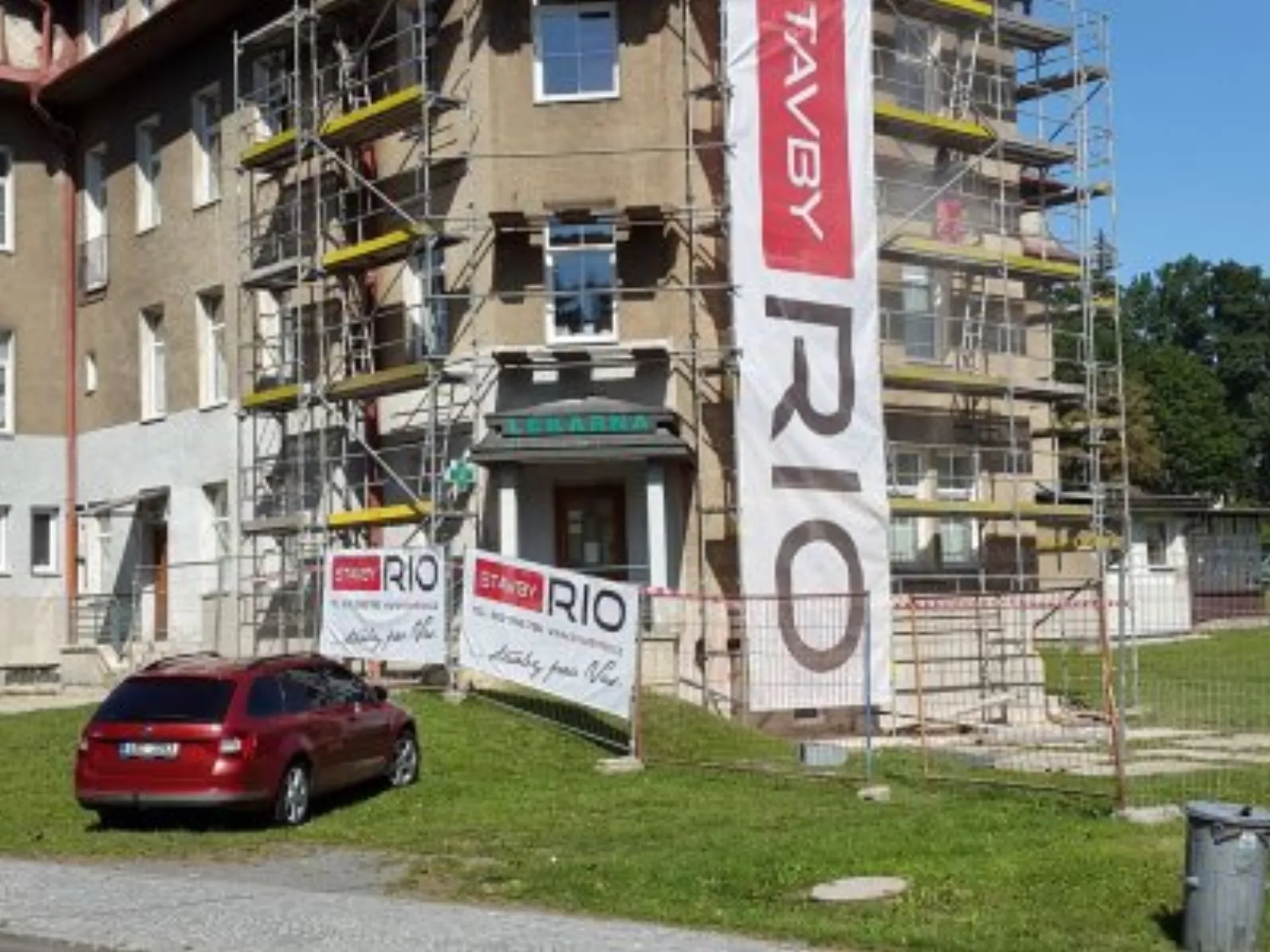 Dům zdraví - statika, omítky a drenáže - 2