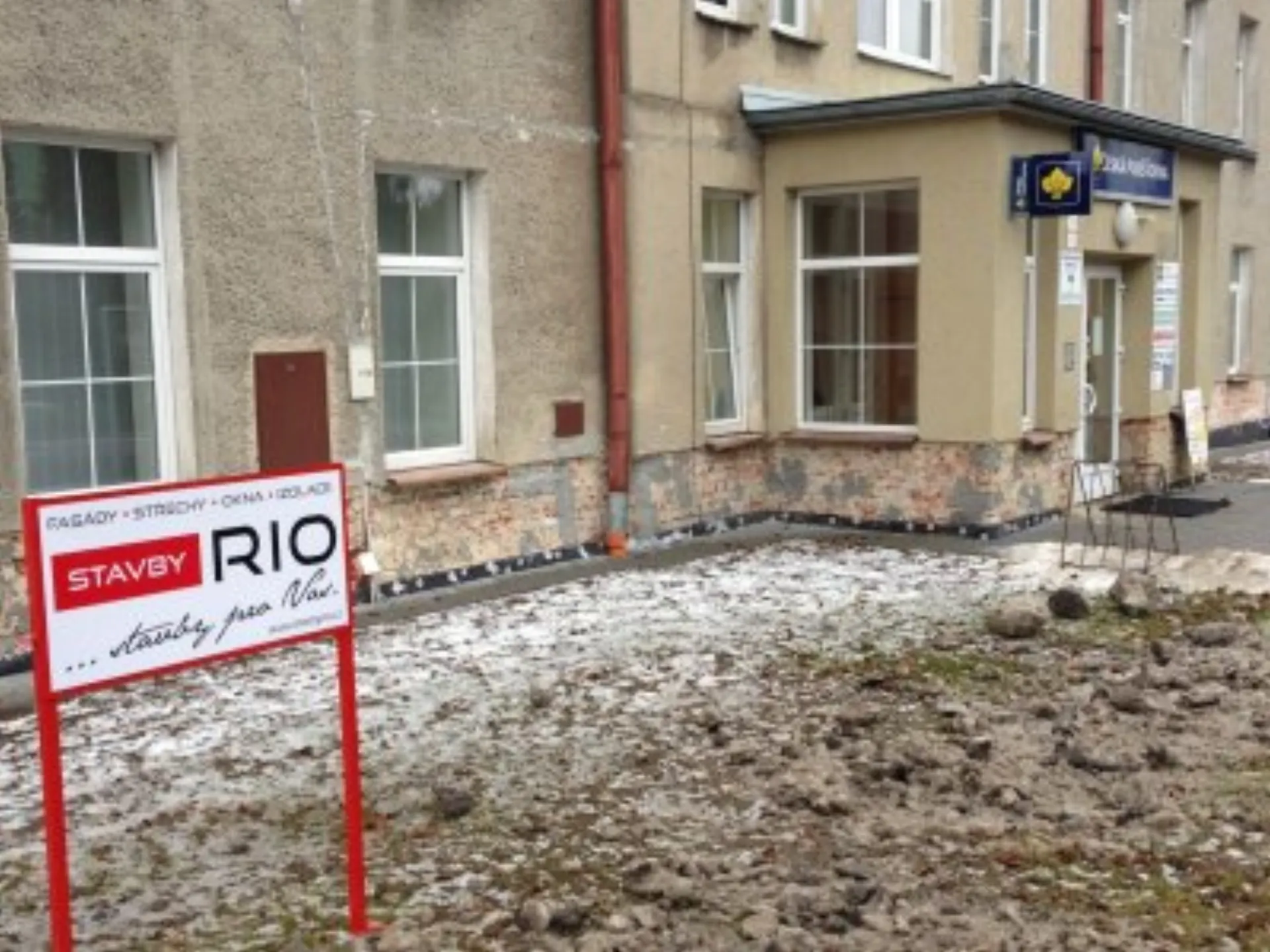 Dům zdraví - statika, omítky a drenáže - 4