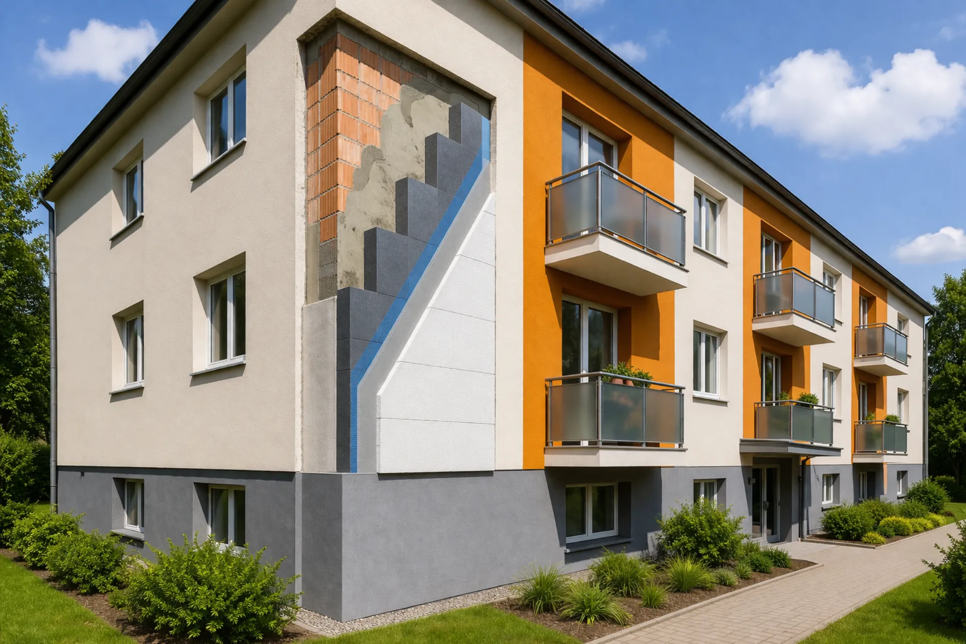 Zateplování fasád